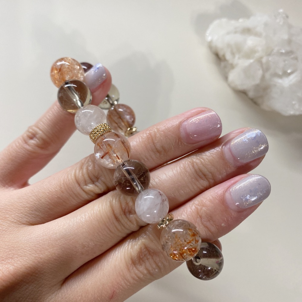 BKL黑金超七x紅銅髮晶x茶晶｜設計款-細節圖11