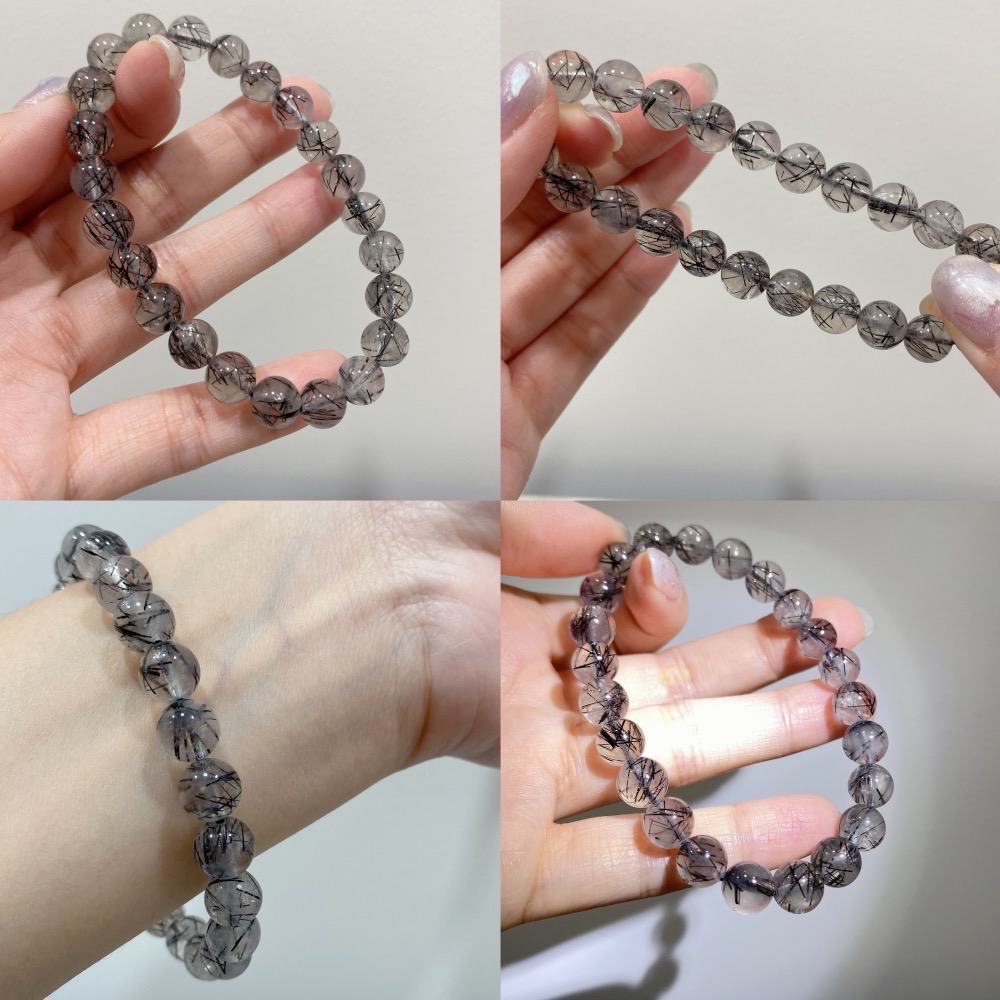 BKL粗根黑碧璽髮 (黑髮晶)-規格圖11