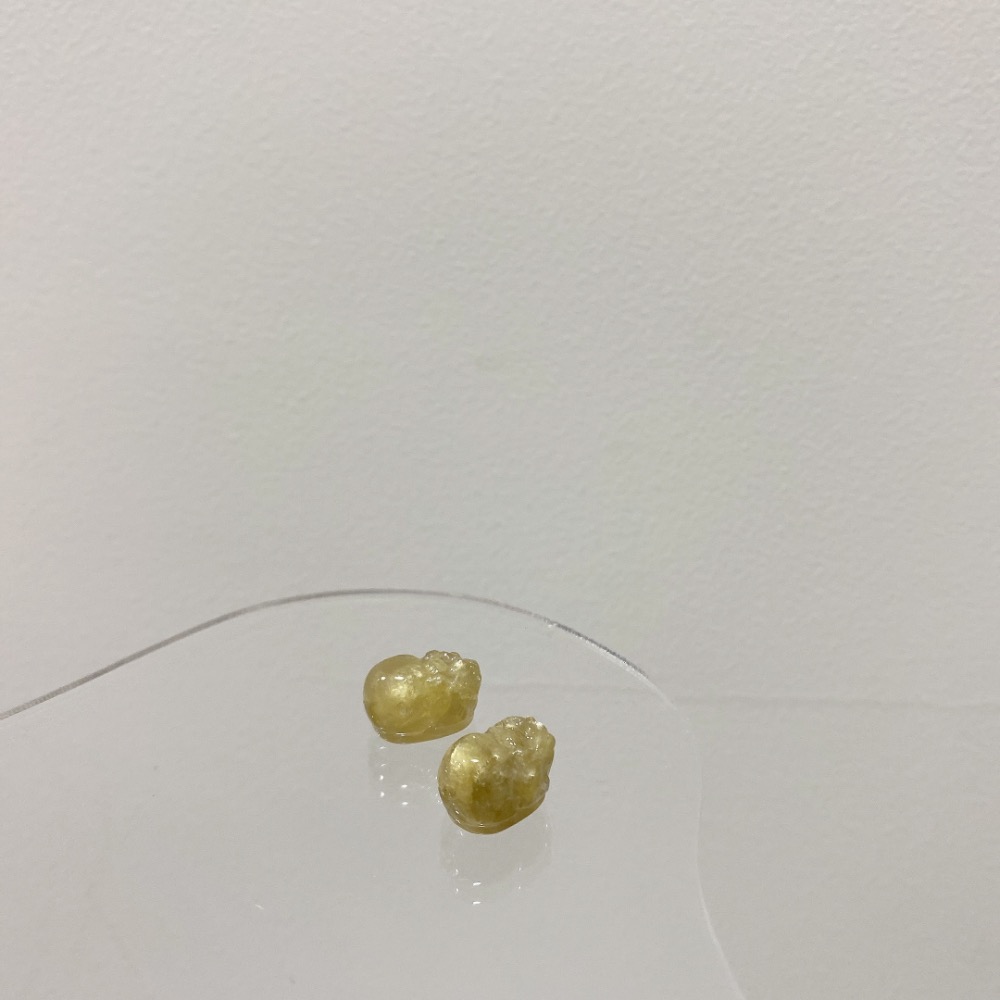 BKL黃金祖母晶貔貅雕刻｜直通孔-細節圖4