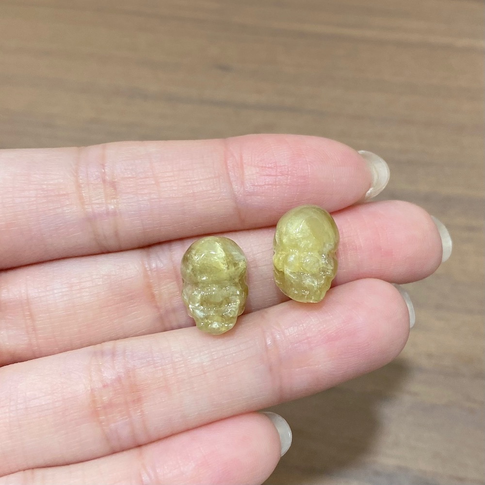 BKL黃金祖母晶貔貅雕刻｜直通孔-細節圖7