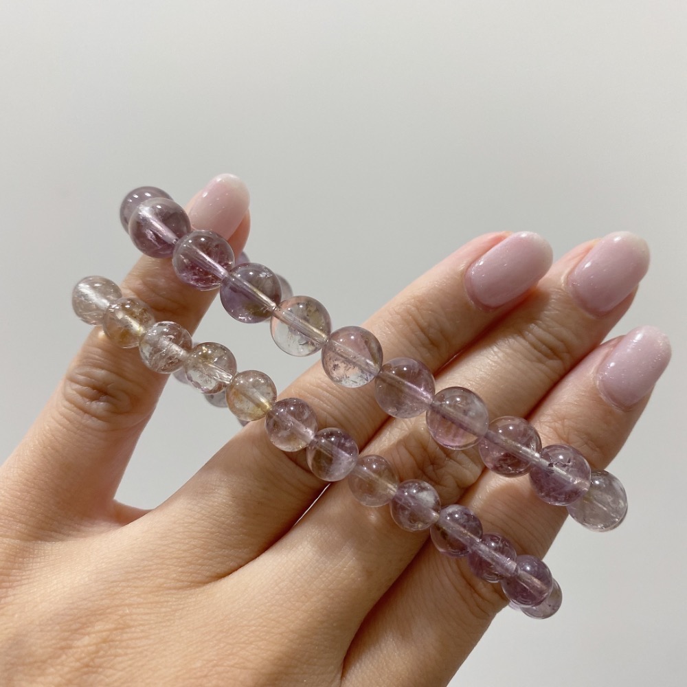 BKL巴西塔山紫水晶·帶幻影黃 (紫黃晶)-細節圖2