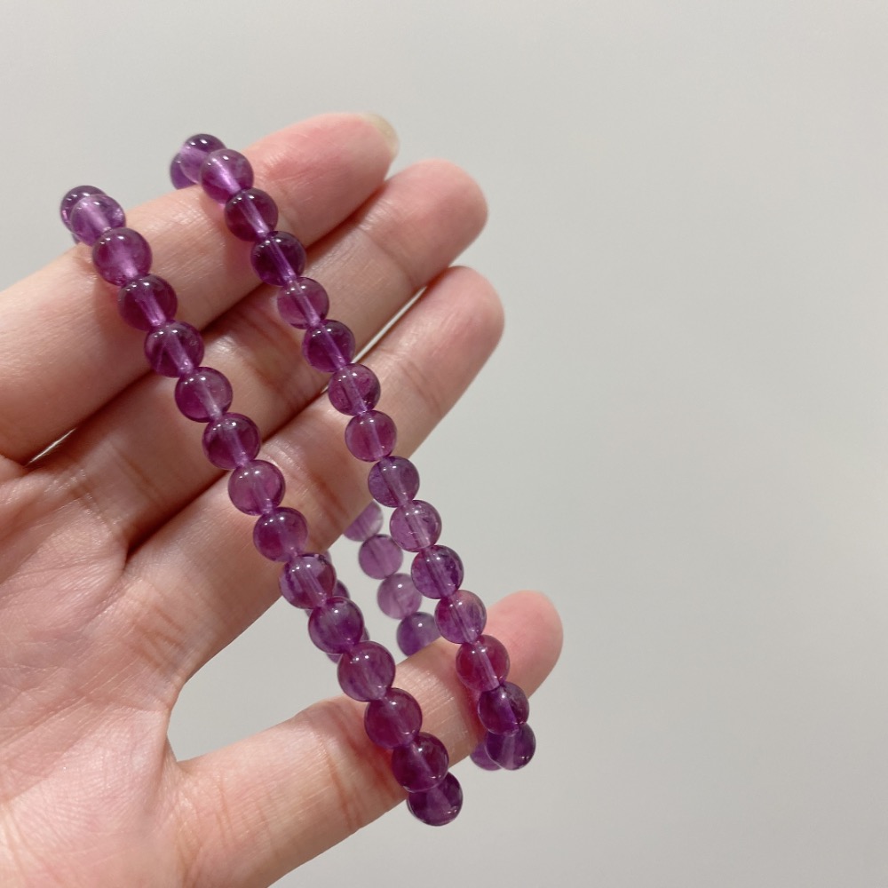 BKL葡萄紫螢石 (Fluorite)-細節圖3
