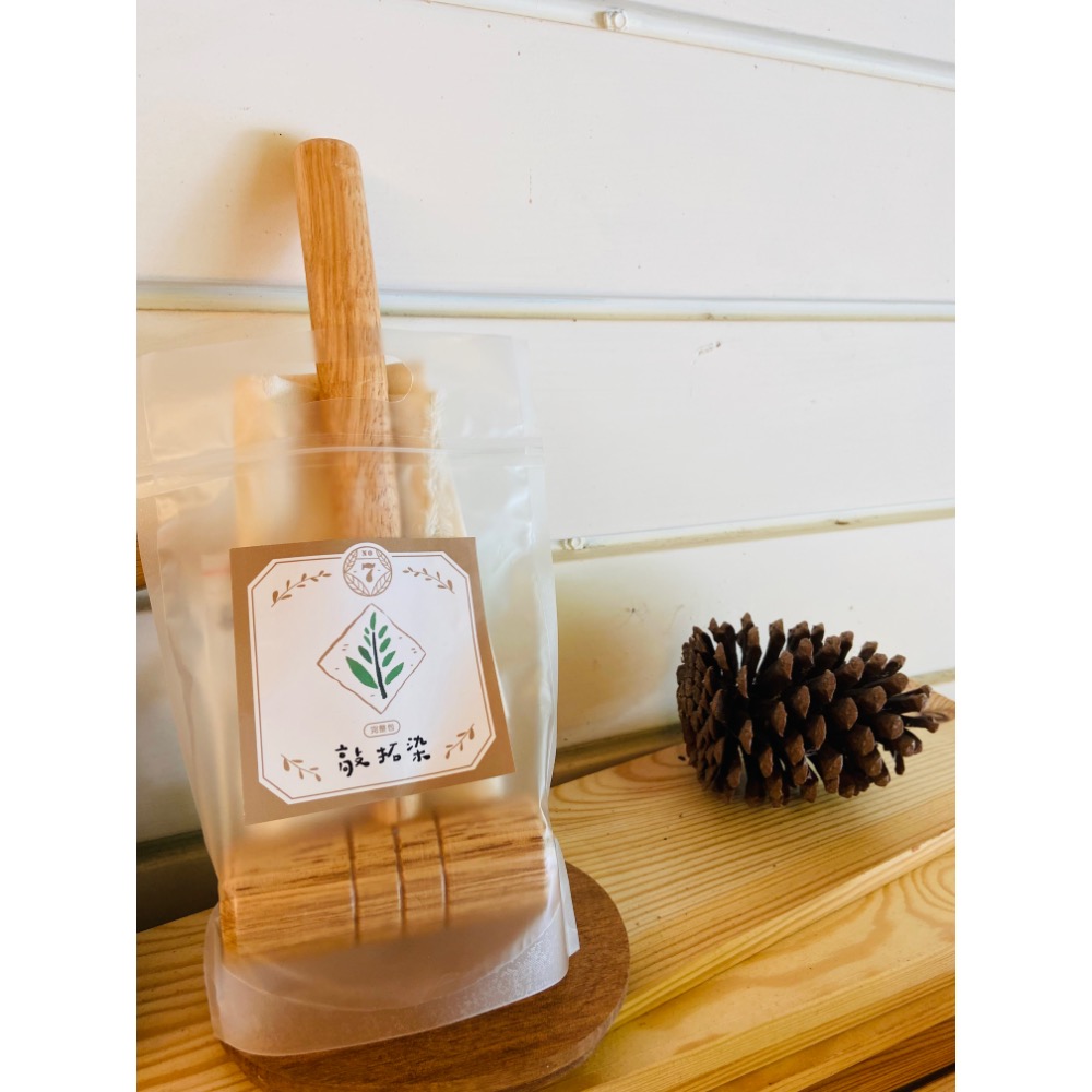 No7居家系列-植物敲拓染-細節圖2