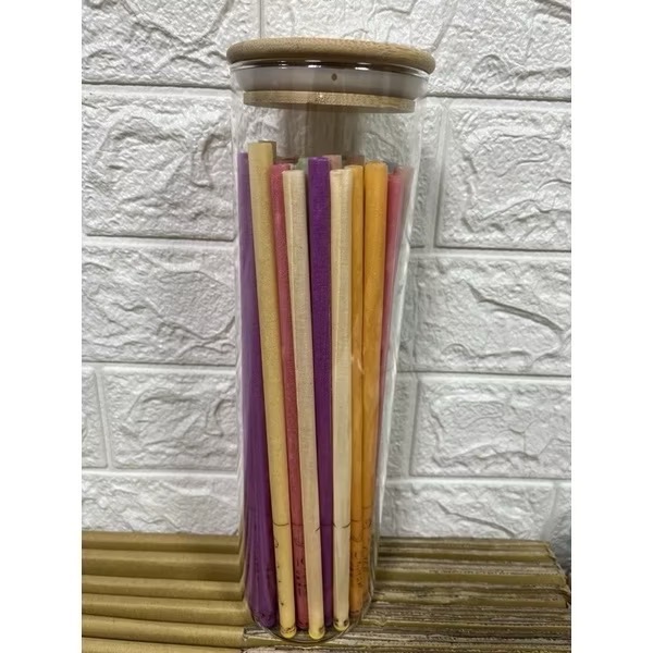 台灣現貨開發票/瑀之聲/耳燭收納玻璃罐/茶葉/零食/廚房用品/木蓋密封罐/玻璃瓶/插花花瓶-規格圖2