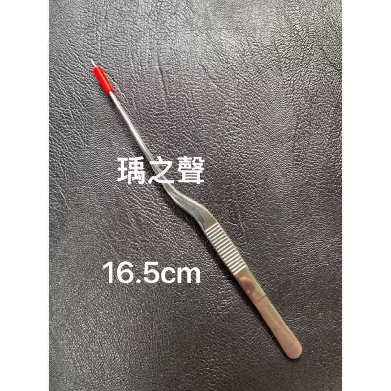 現貨開發票/瑀之聲採耳工具/不銹鋼彎鑷子長16.5cm和18cm/圓頭僅0.07cm/細長型超級好用-規格圖2