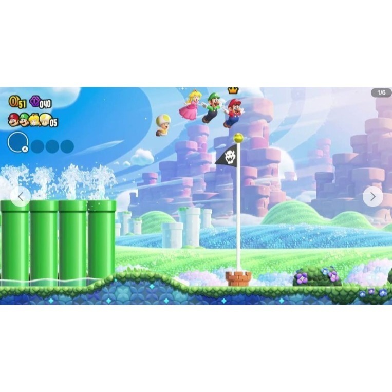 【正哥電玩】全新現貨 NS Switch 超級瑪利歐兄弟 驚奇 中文版-細節圖2