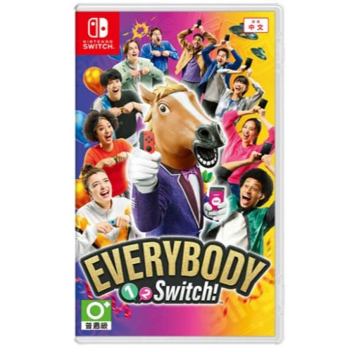 【正哥電玩】全新現貨 NS Everybody 1-2-Switch! 中文版