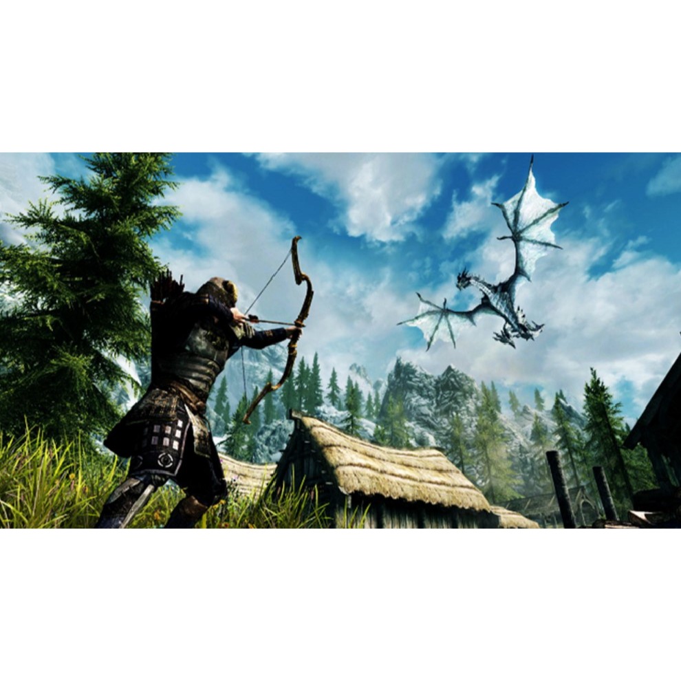 【正哥電玩】全新現貨 NS 上古卷軸 5：無界天際 Skyrim 上古卷軸5 上古5 中文版-細節圖2
