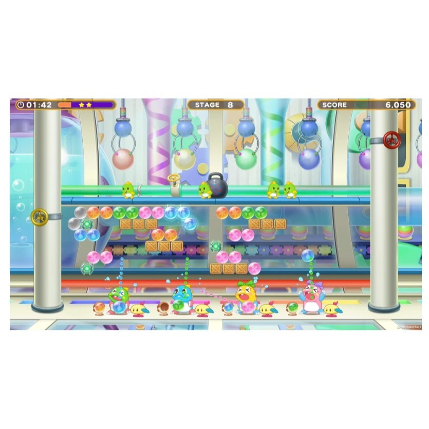 【正哥電玩】全新現貨 NS Switch  益智泡泡龍 一起泡泡戰 中文版 泡泡龍 彈珠 泡泡 益智-細節圖3