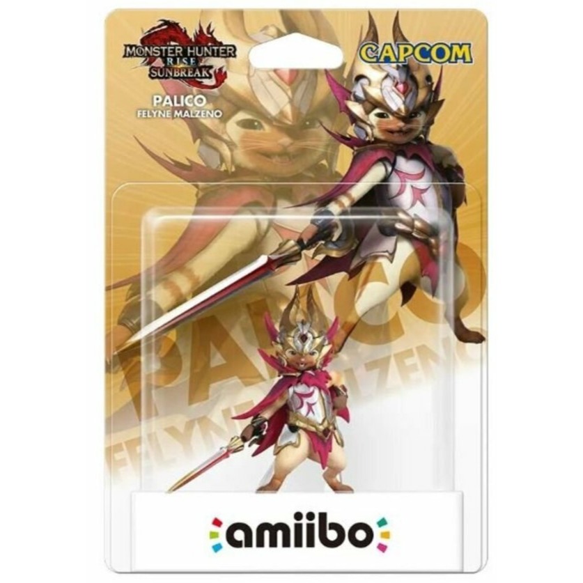 【正哥】NS Switch 魔物獵人 崛起 Amiibo 怨虎龍 隨從 加爾克 艾路 RISE 魔物獵人 MHR-細節圖2