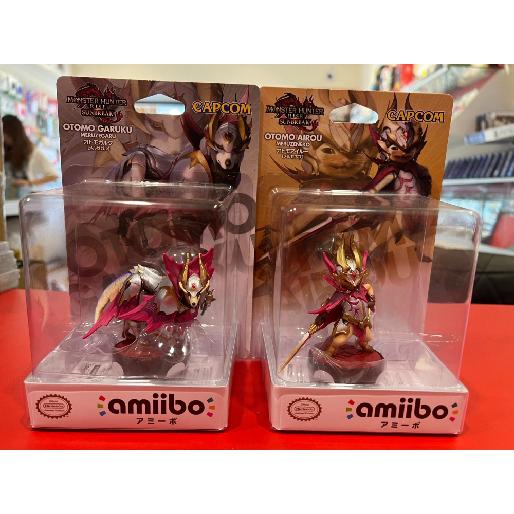【正哥】NS Switch 魔物獵人 崛起 Amiibo 怨虎龍 隨從 加爾克 艾路 RISE 魔物獵人 MHR-細節圖3