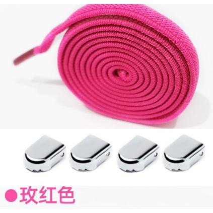 現貨 彈性鞋帶 免綁鞋帶 懶人鞋帶 伸縮鞋帶 2條鞋帶+4顆鞋釦-細節圖6