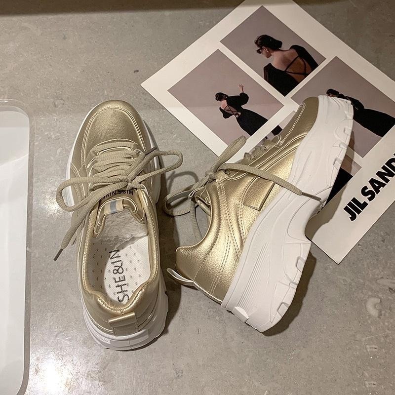 ❤️現貨+台灣出貨❤️（35-43碼）厚底運動老爹鞋-細節圖6