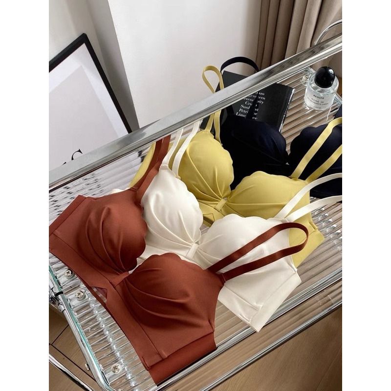 【愛麗絲】性感褶皺！無痕無鋼圈！超U型百搭交叉美背內衣！舒適零束縛無鋼圈-細節圖5