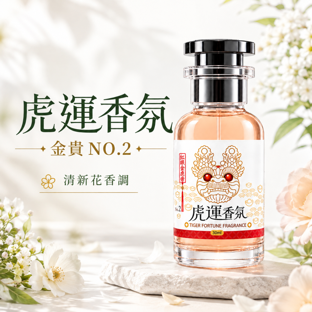 虎運香氛｜贈虎運祈願掛卡-細節圖3
