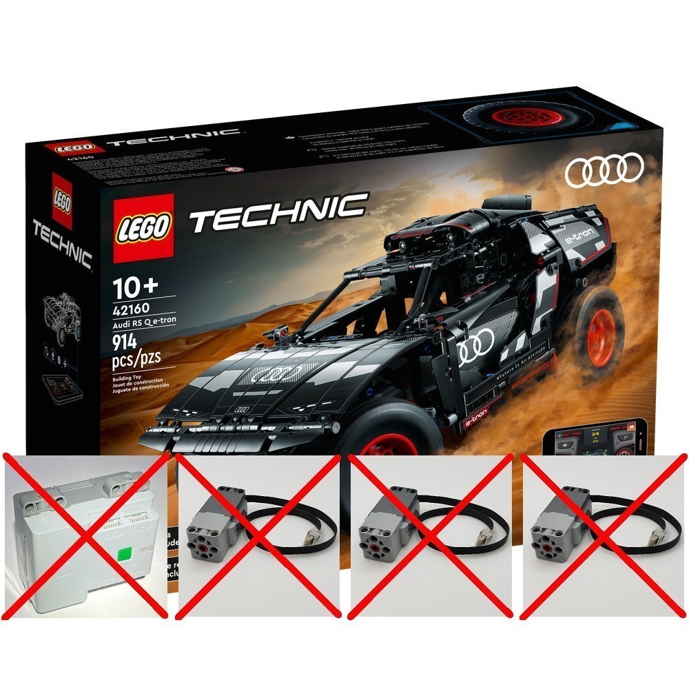 (改裝包)LEGO 42160 電動遙控改裝包-細節圖3