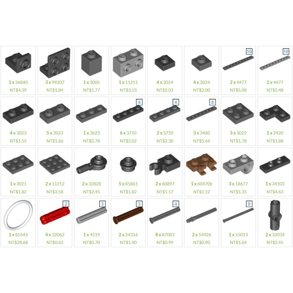 (改裝包)10271 電動遙控改裝包(請自備原廠盒組)-細節圖4