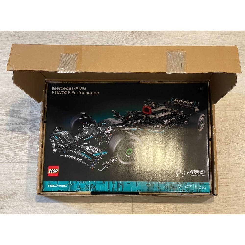【積動】LEGO 42171 Mercedes-AMG F1 W14 E Performance-細節圖2
