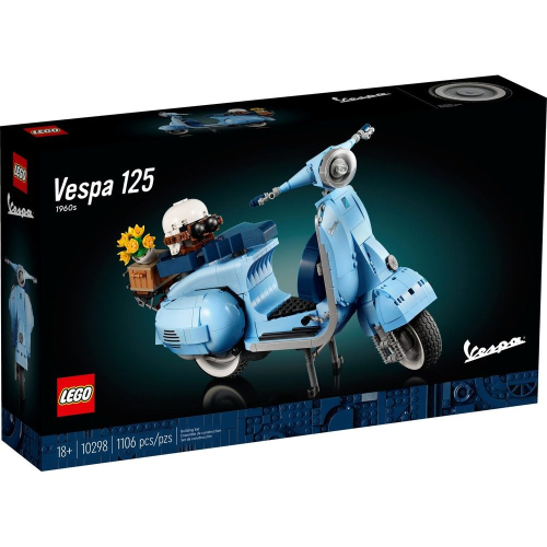 【樂高電動遙控改裝】LEGO 10298 Vespa 125