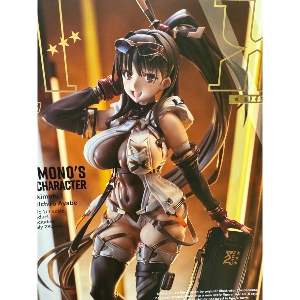 全新 代理 現貨 Max Factory 繪師toridamono 插畫 MX醬 1/7 PVC-細節圖2