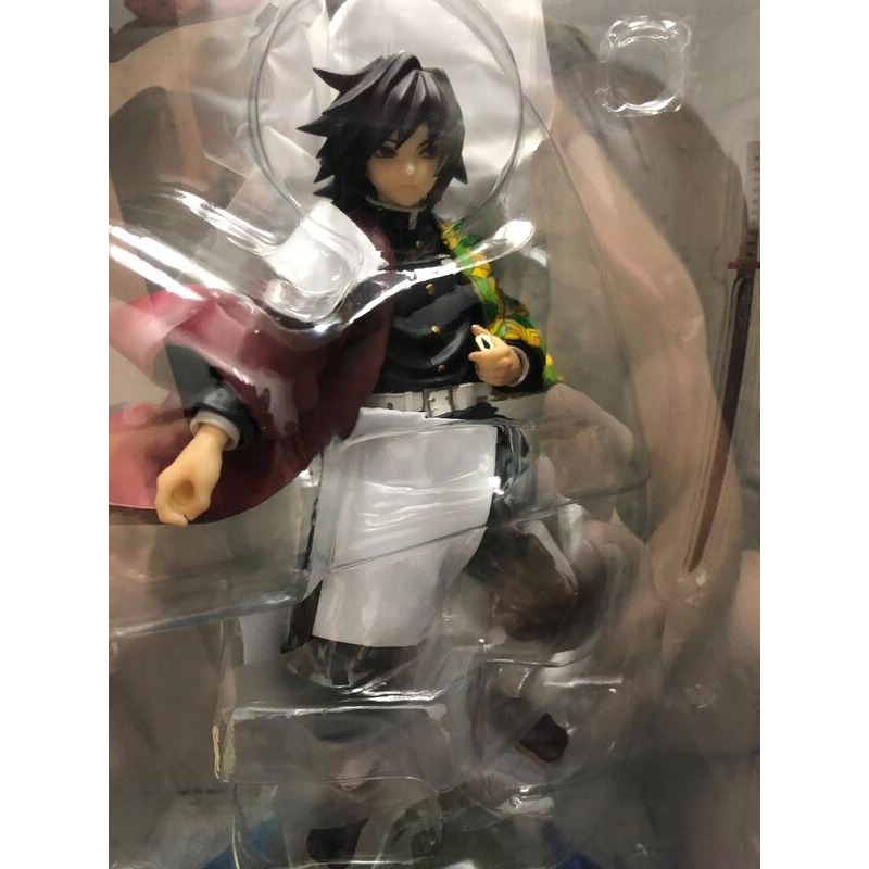 全新 現貨 代理版 MH限定 G.E.M. 鬼滅之刃 GEM 富岡義勇 PVC 完成品-細節圖2