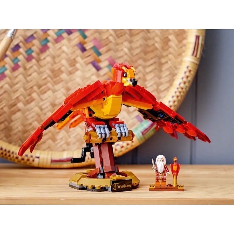 ￼【台中翔智積木】LEGO 樂高 哈利波特系列 76394 Phoenix 鄧不利多 佛客使-細節圖3