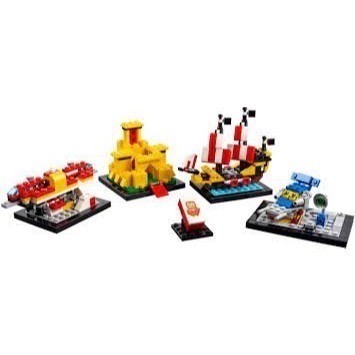 【台中翔智積木】LEGO 樂高 40290 60週年 60 Years of the LEGO Brick 輕盒損-細節圖3