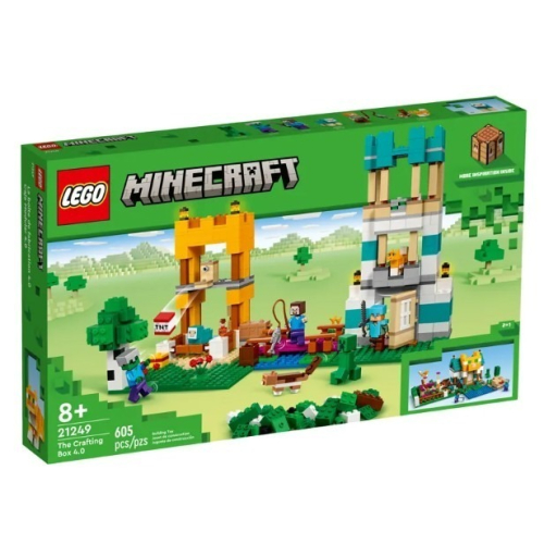 【台中翔智積木】LEGO 樂高 Minecraft 創世神 21249 創意製作盒4.0