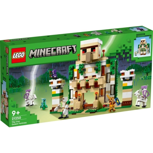 【台中翔智積木】LEGO 樂高 Minecraft 創世神 21250 鐵魔像要塞