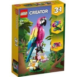 【台中翔智積木】LEGO 樂高 CREATOR 系列 三合一 31144 異國粉紅鸚鵡