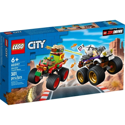 【台中翔智積木】LEGO 樂高 城市系列 60397 怪獸卡車大賽