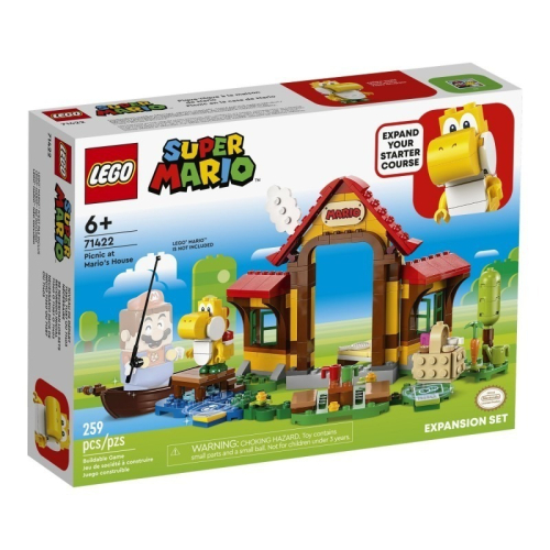 【台中翔智積木】LEGO 樂高 超級瑪利歐™系列 71422 瑪利歐之家野餐趣