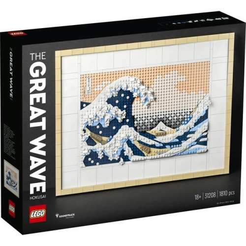 【台中翔智積木】LEGO 樂高 ART系列 31208 浮世繪 葛飾北齋 神奈川沖浪裏