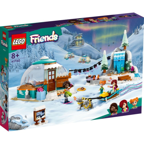 【台中翔智積木】LEGO 樂高 Friends 好朋友系列 41760 冰屋假期冒險