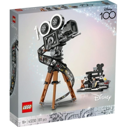 【台中翔智積木】 LEGO 樂高 43230 Disney-華特迪士尼致敬相機 米奇 米妮 小飛象 小鹿斑比