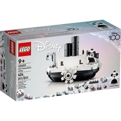 【台中翔智積木】LEGO樂高 40659 小汽船威利號 Mini Steamboat Willie
