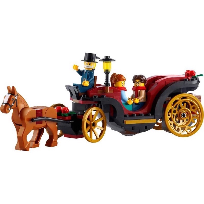 【台中翔智積木】LEGO 樂高 40603 冬季馬車之旅-細節圖3