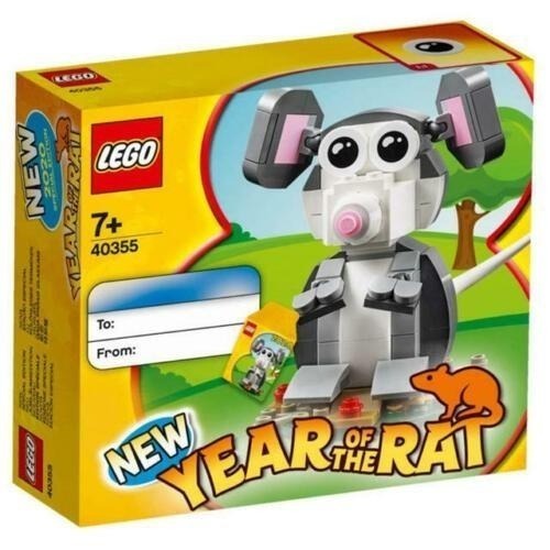 【台中翔智積木】 LEGO 樂高 40355 新春 鼠年限定 2020 老鼠