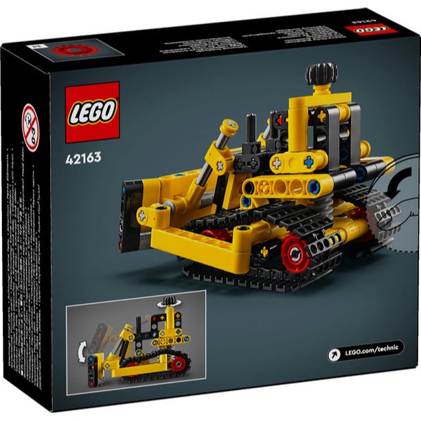 【台中翔智積木】LEGO 樂高 科技 TECHNIC 系列 42163 重型推土機-細節圖3
