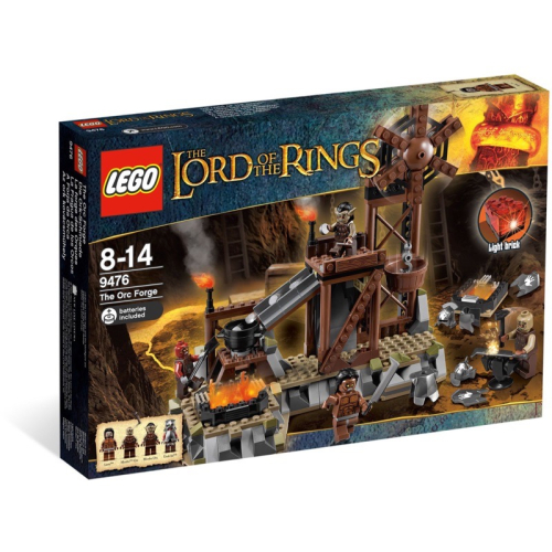 【台中翔智積木】 LEGO 樂高 魔戒系列 9476 The Rings The Orc Forge