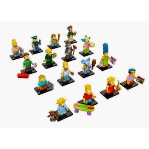 【台中翔智積木】LEGO 樂高 辛普森 一代 71005 全新人偶 已拆袋 16隻一套 人偶包