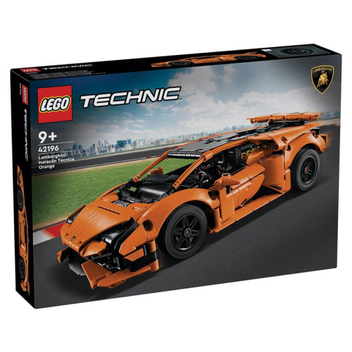 【台中翔智積木】LEGO 樂高 TECHNIC 科技 42196 藍寶堅尼 Huracán Tecnica (橘色)