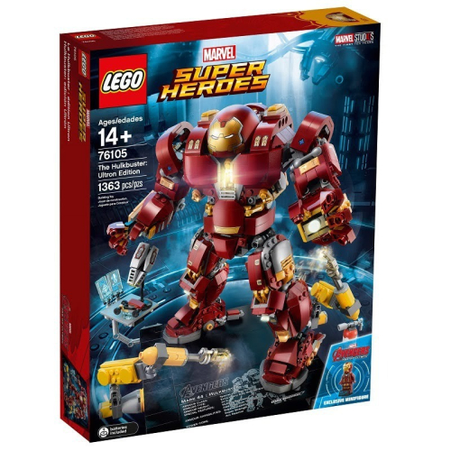 【台中翔智積木】LEGO 樂高 76105 The Hulkbuster 漫威 鋼鐵破壞者 浩克毀滅者