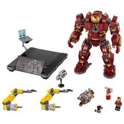 【台中翔智積木】LEGO 樂高 76105 The Hulkbuster  漫威 鋼鐵破壞者 浩克毀滅者-細節圖3
