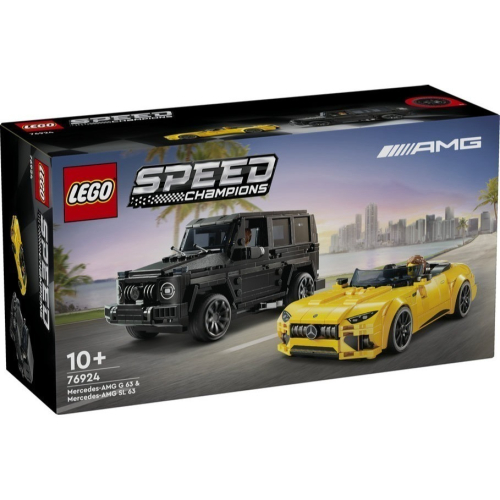 可刷卡【台中翔智積木】LEGO 樂高 SPEED 76924 賓士 AMG G 63 & AMG SL 63 AMG