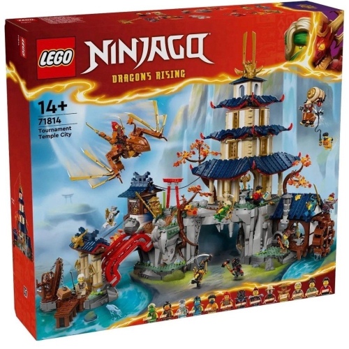 可刷卡!現貨【台中翔智積木】樂高 LEGO 71814 NINJAGO 忍者系列 大賽寺廟城