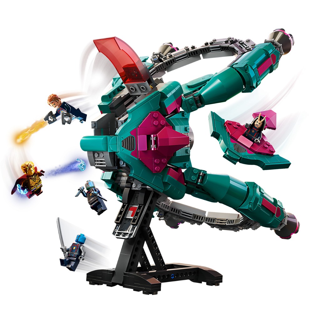 【台中翔智積木】LEGO 樂高 漫威 76255 星際異攻隊的新飛船-細節圖2