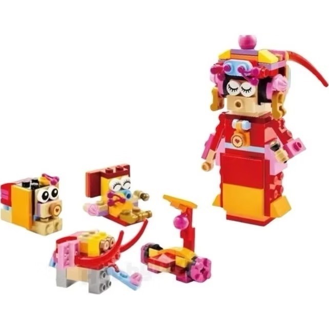 【台中翔智積木】LEGO 樂高 6486167 歌劇演唱家 Opera Singer 4 in 1 新春積木-細節圖2