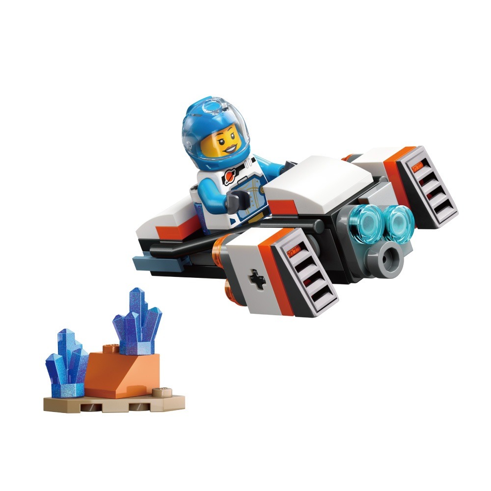 【台中翔智積木】LEGO 樂高 CITY 城市系列 30663 太空懸浮車-細節圖2