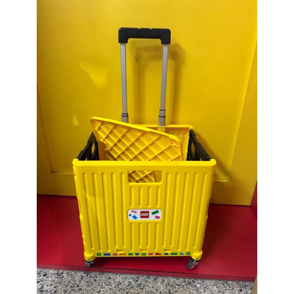 【台中翔智積木】LEGO 樂高 115221 樂高 摺疊收納手推車 四輪拉桿車-細節圖2